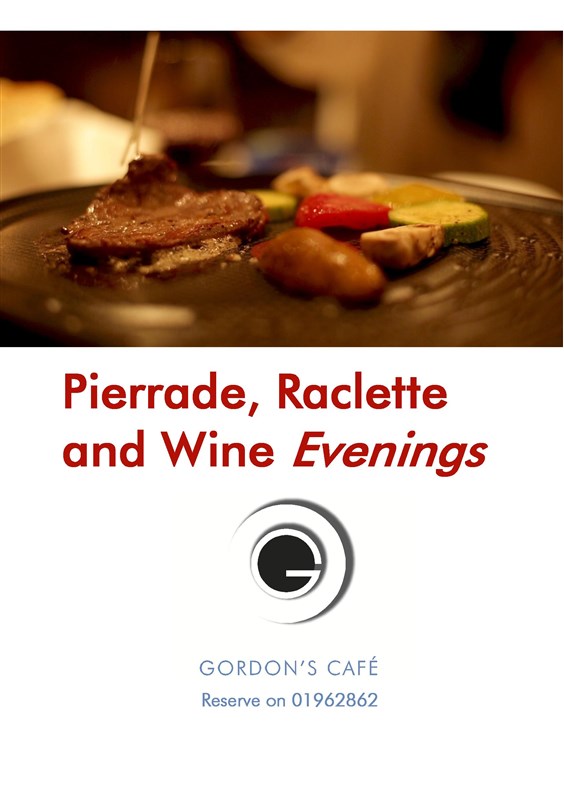 Raclette & Wine at Gordon's Cafe